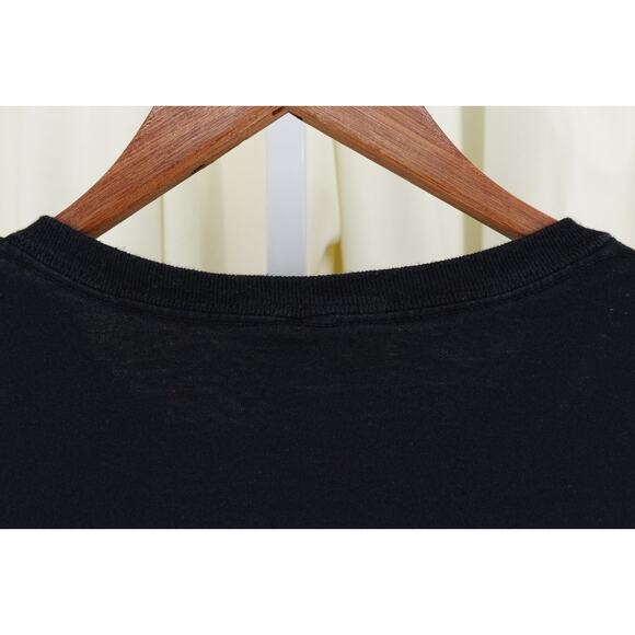 BET 1989 - 2001 Men's Vintage Style Logo Black 100% Cotton Graphic T-Shirt SZ S - Picture 8 of 10